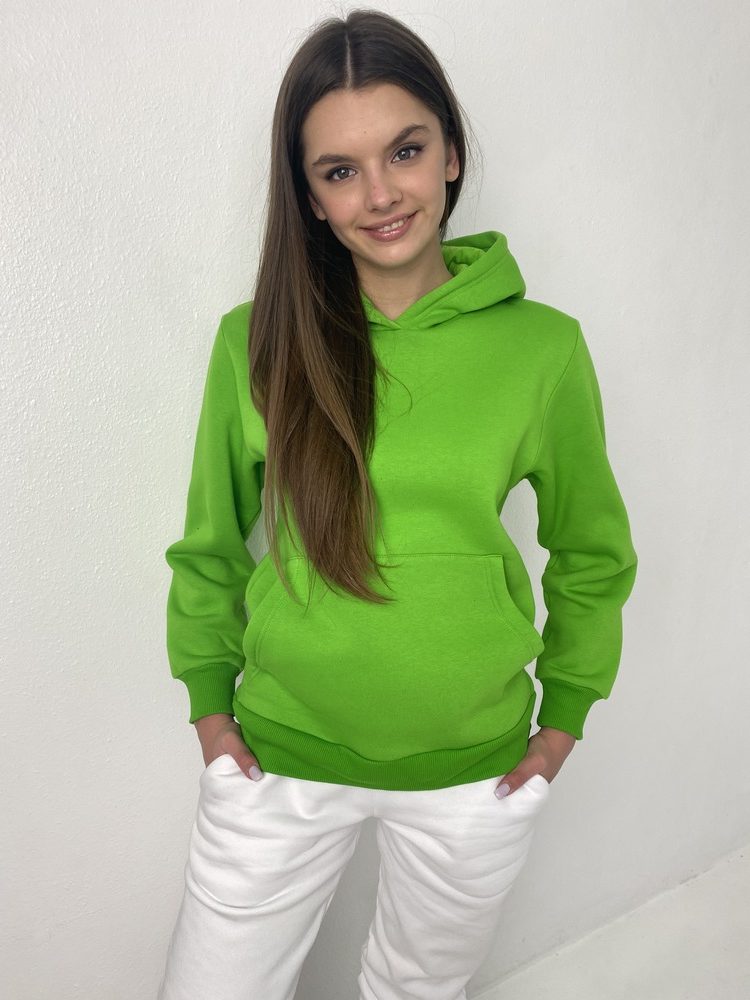 Салатовий худі жіночий