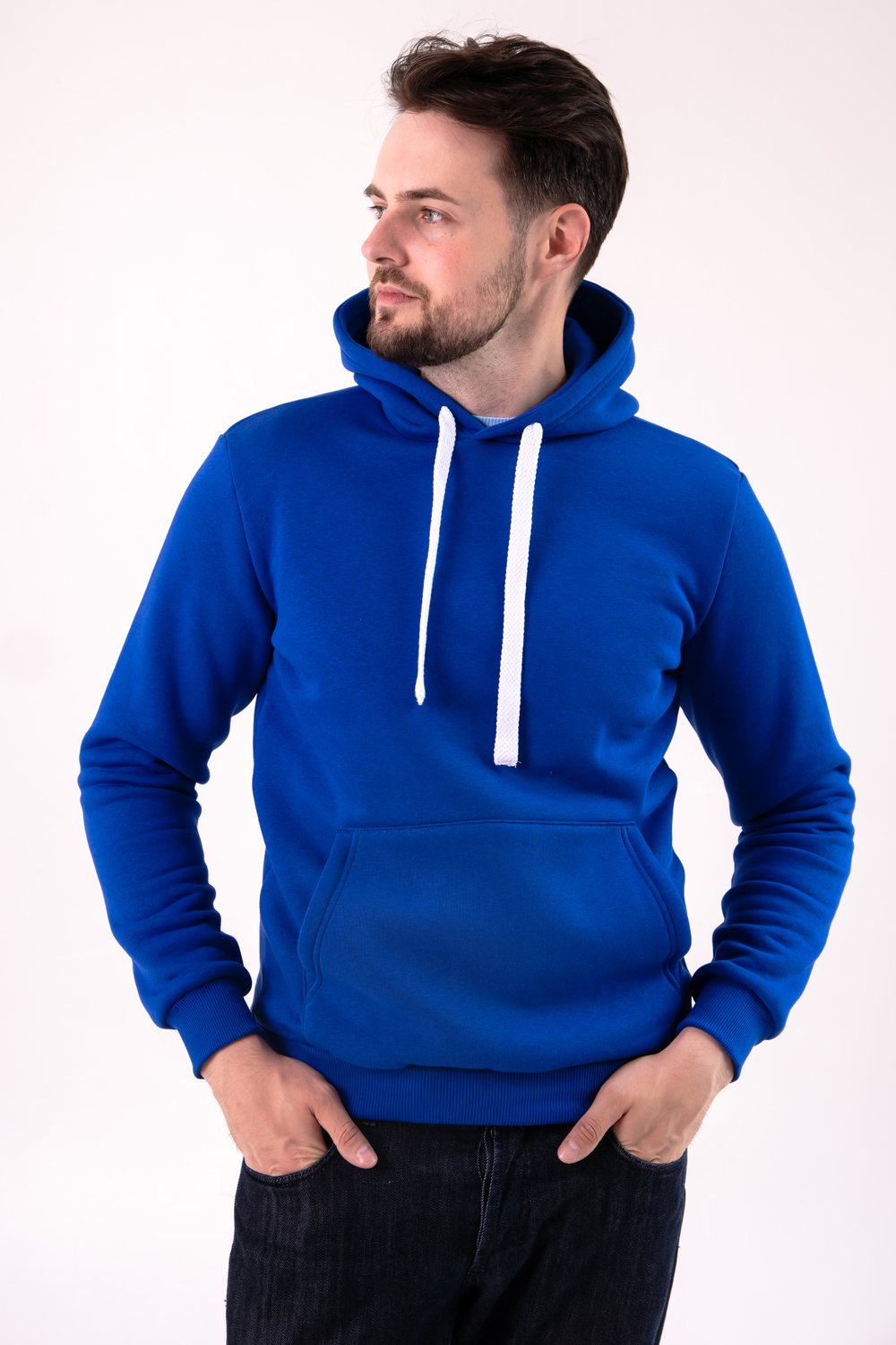 Волошковий худі чоловічий