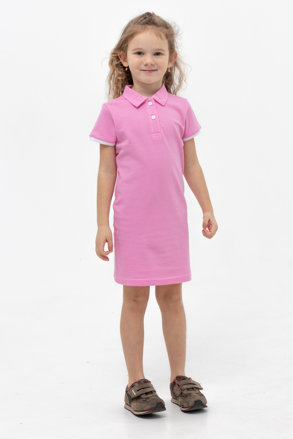 Рожева сукня поло дитяча STANDART