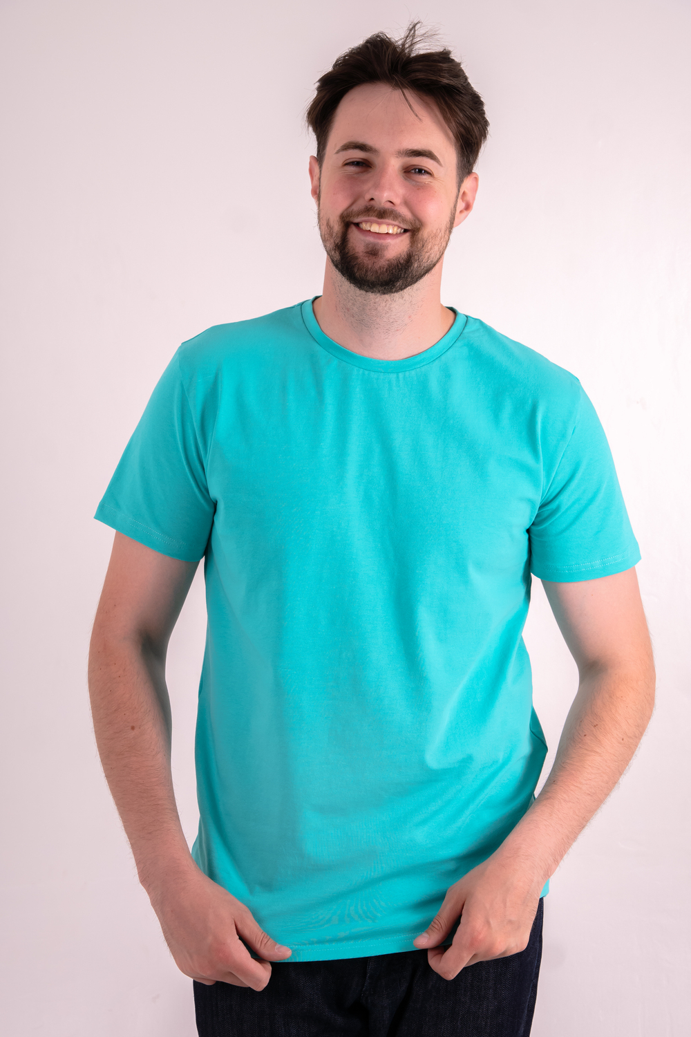 М'ятна футболка базова чоловіча