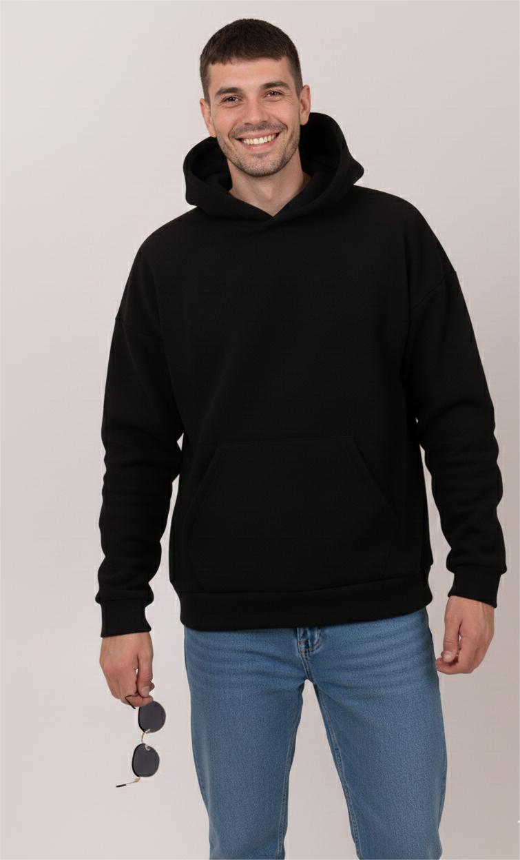 Чорний худі діагональ чоловічий