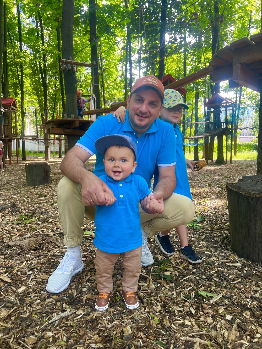 Бірюзова футболка поло дитяча STANDART