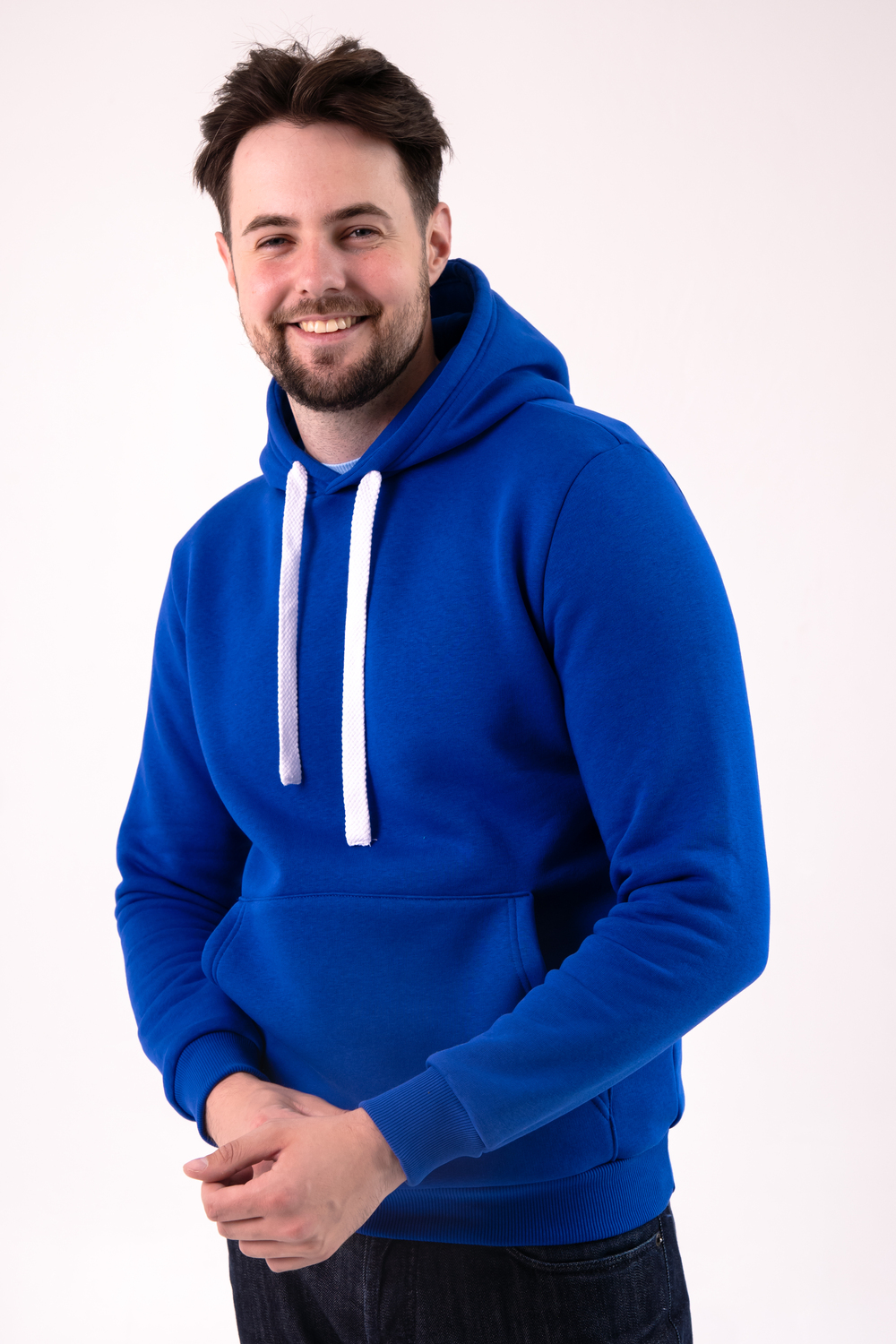 Волошковий худі чоловічий