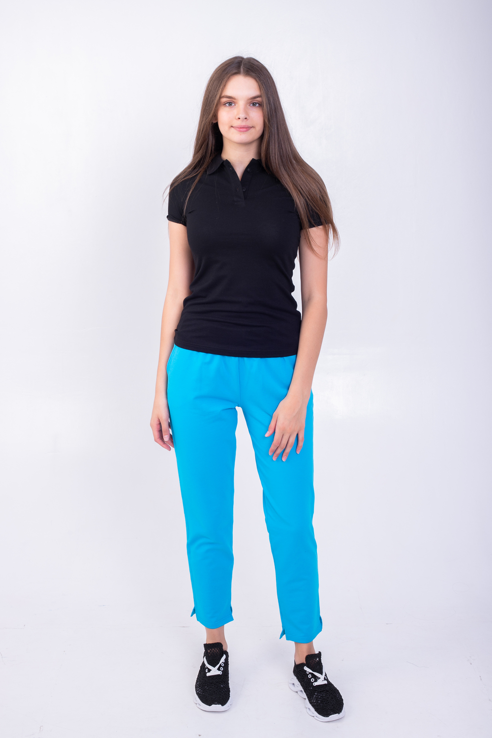 Бірюзові штани жіночі