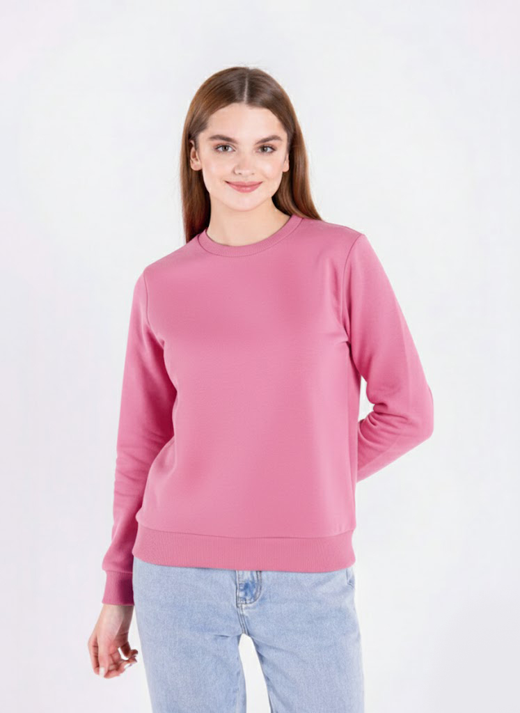 Рожевий світшот жіночий