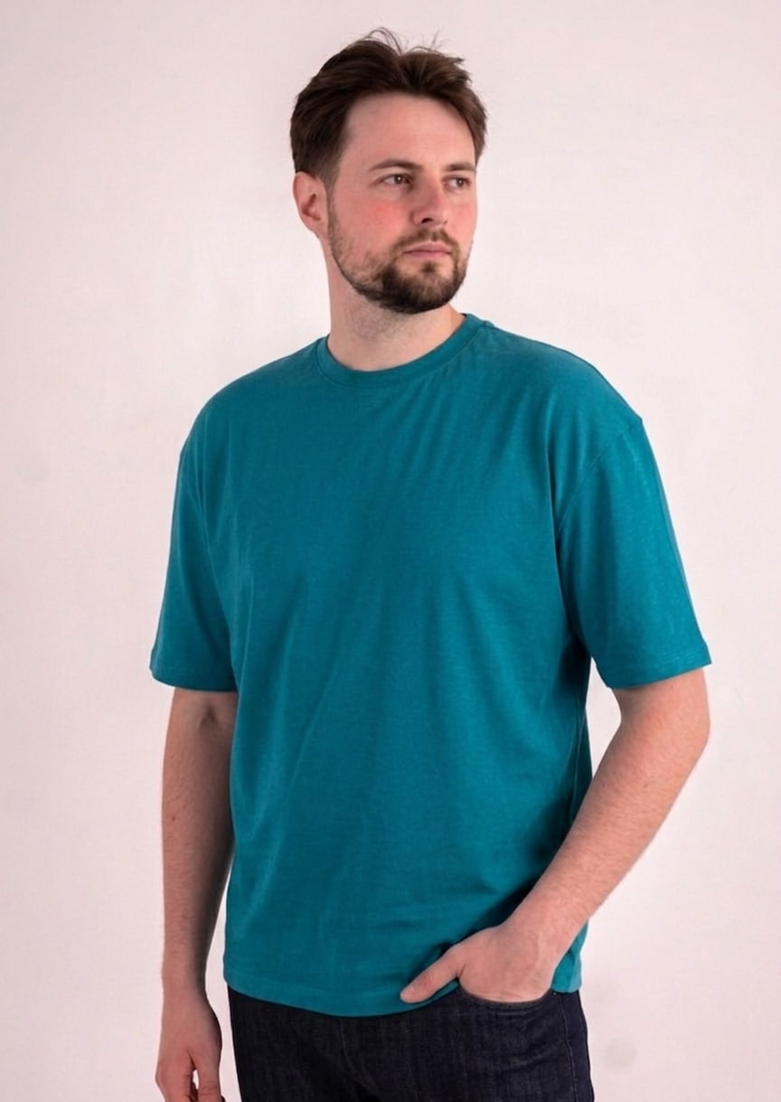 Морська хвиля футболка OVERSIZE чоловіча
