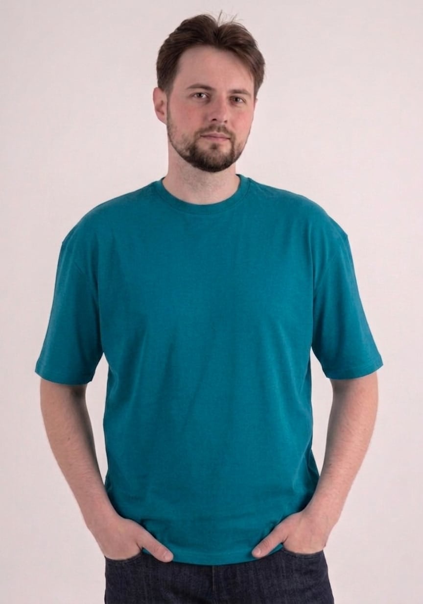 Морська хвиля футболка OVERSIZE чоловіча